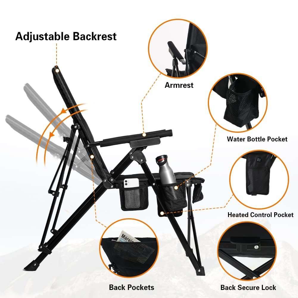 Antarctica Gear Heated Camping Chair - DaveT store