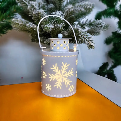 Christmas Candle Lights LED Small Lanterns Wind Lights Electronic Candles Nordic Style Creative Holiday Decoration Decorations - DaveT store