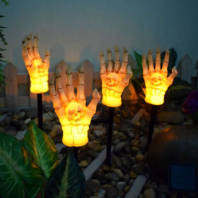 Halloween Waterproof Ghost Hand Light Courtyard Solar Light - DaveT store