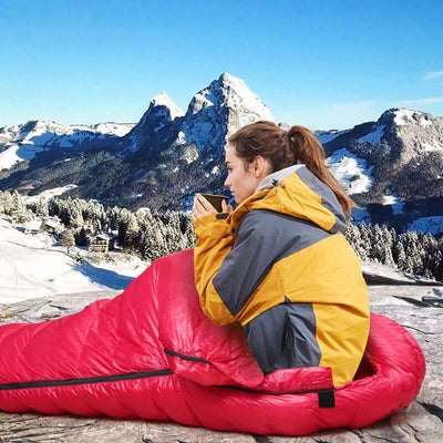 Kamperbox Sleeping Bag Camping Winter Sleeping Bag Ultralight Sleeping Bag Camping Sleeping Ultralight Camping - DaveT store