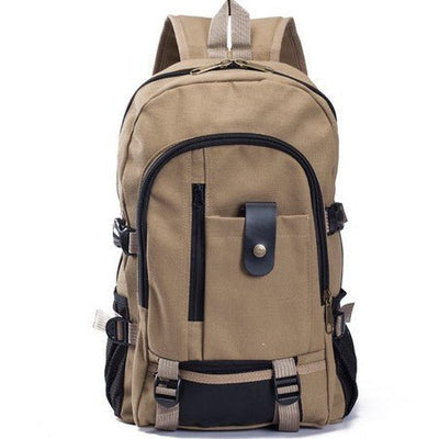 Men's Backpacks Canvas Backpack Student Bags - DaveT store