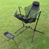 Outdoor Camping Rocking Chair Portable Folding Chairs - DaveT store