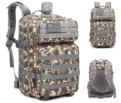 Outdoor Mountaineering Bag Tactical Leisure Bag Army Fan Travel Computer Bag Individual Soldier Package - DaveT store