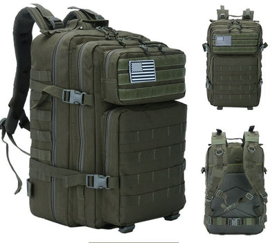 Outdoor Mountaineering Bag Tactical Leisure Bag Army Fan Travel Computer Bag Individual Soldier Package - DaveT store