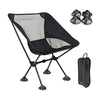 Portable Camping Chair Backpacking Chair With Anti - Slip Large Feet And Carry Bag For Outdoor Camp Hiking Capacity 220 Lbs - DaveT store