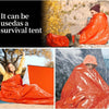 Portable Lightweight Emergency Sleeping Bag, Blanket, Tent - Thermal Bivy Sack For Camping, Hiking, And Outdoor Activities - Windproof And Waterproof Blanket For Survival - DaveT store